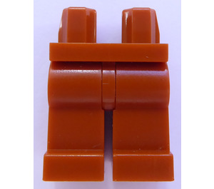 LEGO Dark Orange Minifigure Hips with Dark Orange Legs (3815 / 73200)