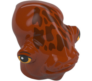 LEGO Dark Orange Mon Calamari Head