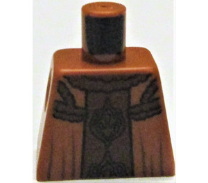 LEGO Mörk Orange Nute Gunray i Orange Robes Kropp utan armar (973)