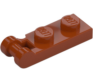 LEGO Dark Orange Plate 1 x 2 with End Bar Handle (60478)