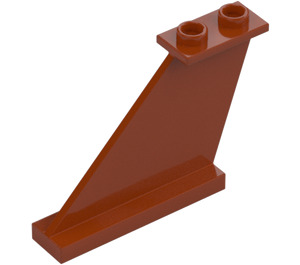 LEGO Dark Orange Rudder 1 x 3 x 4 (2340)