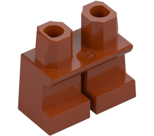 LEGO Mörk Orange Korta ben (41879 / 90380)