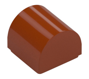 LEGO Dark Orange Slope 1 x 1 Curved (49307)