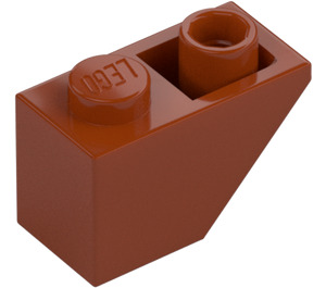 LEGO Tmavě oranžová Sklon 1 x 2 (45°) Převrácený (3665)