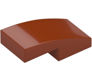 LEGO Dark Orange Slope 1 x 2 Curved (11477)