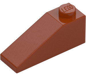 LEGO Mörk Orange Backe 1 x 3 (25°) (4286)