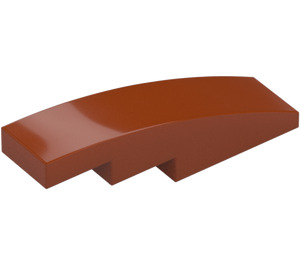 LEGO Dark Orange Slope 1 x 4 Curved (11153 / 61678)