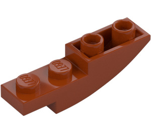 LEGO Dark Orange Slope 1 x 4 Curved Inverted (13547)