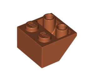 LEGO Orange sombre Pente 2 x 2 (45°) Inversé avec entretoise plate en dessous (3660)