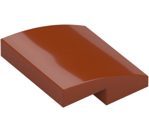 LEGO Dark Orange Slope 2 x 2 Curved (15068)