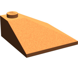 LEGO Orange sombre Pente 3 x 3 (25°) Coin (3675)