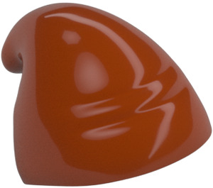 LEGO Arancione scuro Slouch Cappello con Tip Facing Backwards (5320)