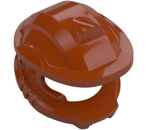 LEGO Dark Orange Space Helmet with Brim (5200)