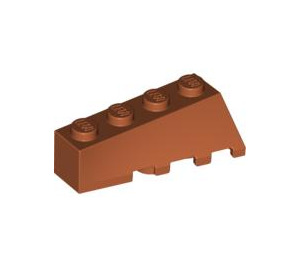 LEGO Donkeroranje Wig 2 x 4 Sloped Links (43721)