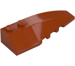 LEGO Dark Orange Wedge 2 x 6 Double Right (5711 / 41747)