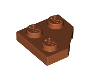 LEGO Dunkelorange Keil Platte 2 x 2 Cut Ecke (26601)