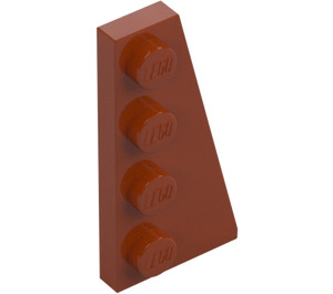 LEGO Dark Orange Wedge Plate 2 x 4 Wing Right (41769)