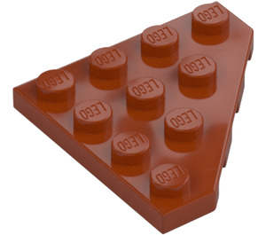 LEGO Arancione scuro Cuneo Piastra 4 x 4 Angolo (30503)