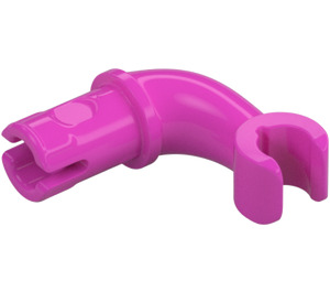 LEGO Dark Pink Arm with Pin and Hand (Long) (66788)