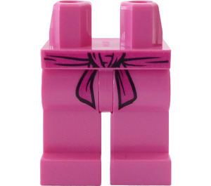 LEGO Rose Foncé Avatar Rose Zane Jambes (3815)