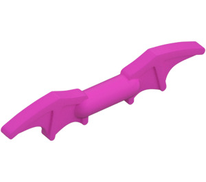 LEGO Dunkelpink Bat-a-Rang mit Handgrip im Middle (98721)