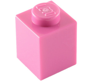 LEGO Rose foncé Brique 1 x 1 (3005 / 30071)