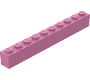 LEGO Tmavě růžová Kostka 1 x 10 (6111)