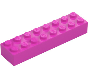 LEGO Tmavě růžová Kostka 2 x 8 (3007 / 93888)