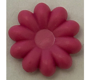 LEGO Dark Pink Clikit Daisy 2 x 2 with 10 Petals (45455 / 46281)