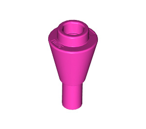 LEGO Dark Pink Cone 1 x 1 Inverted with Handle (11610)