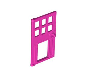 LEGO Dark Pink Door 4 x 6 with Cut Out (79730)