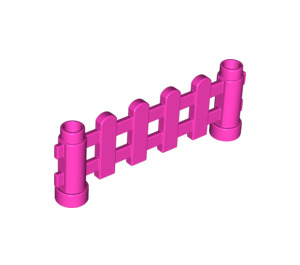LEGO Dark Pink Duplo Fence Garden (6497)