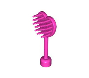 LEGO Dark Pink Duplo Hairbrush Heart (52716)