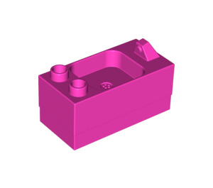 LEGO Dark Pink Duplo Kitchen Sink 2 x 4 x 1.5 (6473)