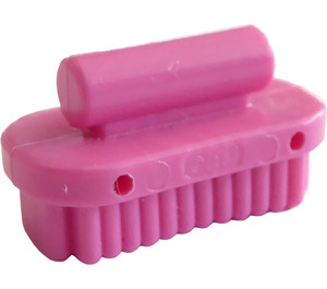 LEGO Tmavě růžová Grooming Brush (92355)