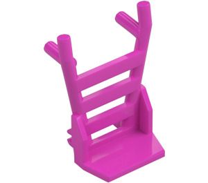 LEGO Dunkles Pink Hand Truck (2495 / 31496)