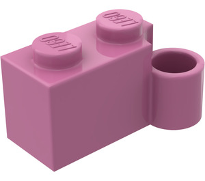 LEGO Dunkelpink Scharnier Backstein 1 x 4 Base (3831)
