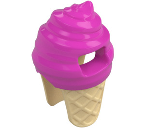 LEGO Dunkelpink Eis Kostüm (80678)