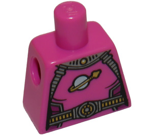 LEGO Dark Pink Intergalactic Girl Torso without Arms (973)