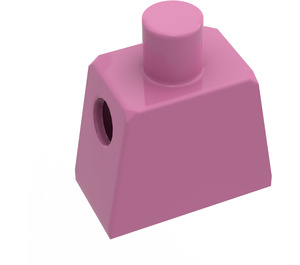 LEGO Rose foncé Minifig Torse (3814 / 88476)