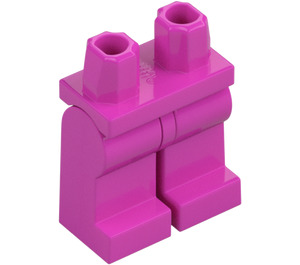 LEGO Mørk lyserød Minifigur Hofter og ben (73200 / 88584)