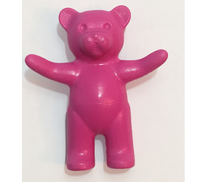 LEGO Dark Pink Minifigure Teddy Bear (6186)