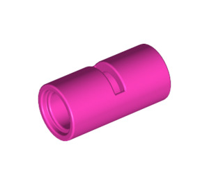 LEGO Dark Pink Pin Joiner Round with Slot (29219 / 62462)