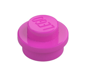 LEGO Dark Pink Plate 1 x 1 Round (6141 / 30057)