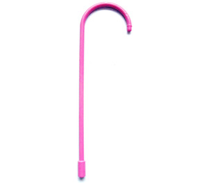 LEGO Rosa oscuro Scala Curvo Pole / Farola / Shower Stand (6704)