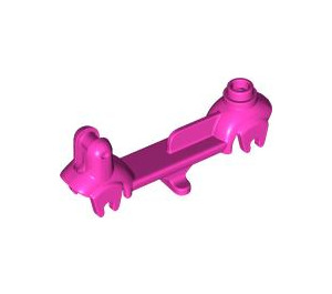 LEGO Dark Pink Scooter Chassis (36273)