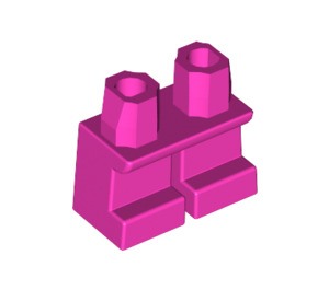 LEGO Dunkelpink Kurz Beine (41879 / 90380)