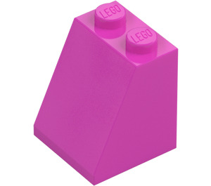 LEGO Dark Pink Slope 2 x 2 x 2 (65°) with Bottom Tube (3678)