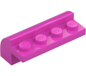 LEGO Mörkrosa Backe 2 x 4 x 1.3 Böjd (6081)