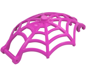 LEGO Dunkles Pink Spinne Web 5 x 8 x 2 (80487)